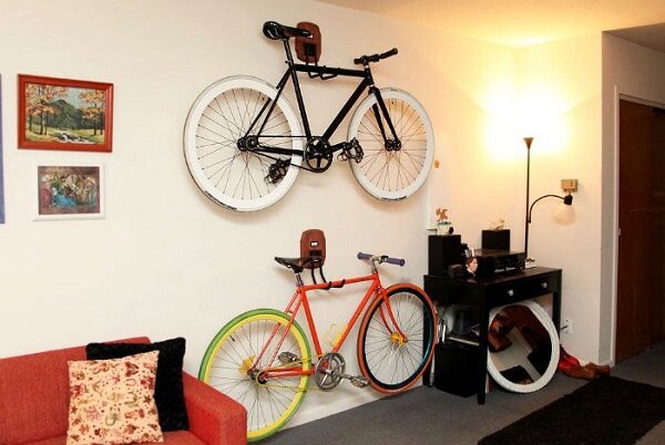 How to store a bike in a small apartment